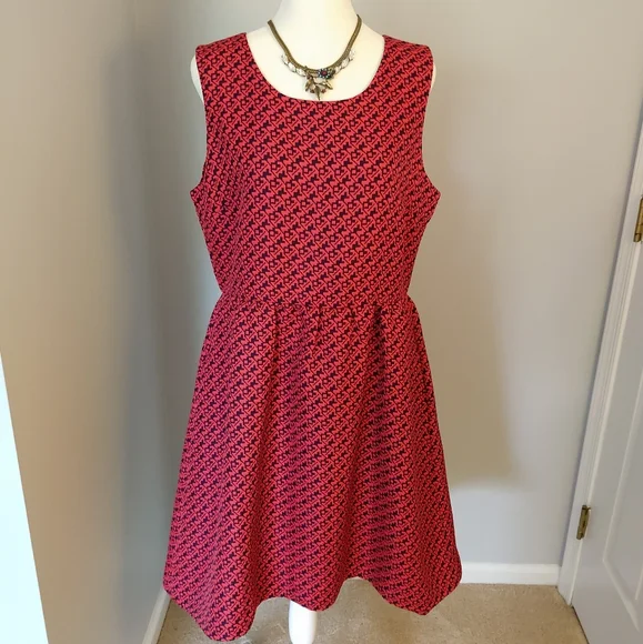 🆕Anthropologie🌷Rare Anthro Jacquard Dress - Picture 4 of 16